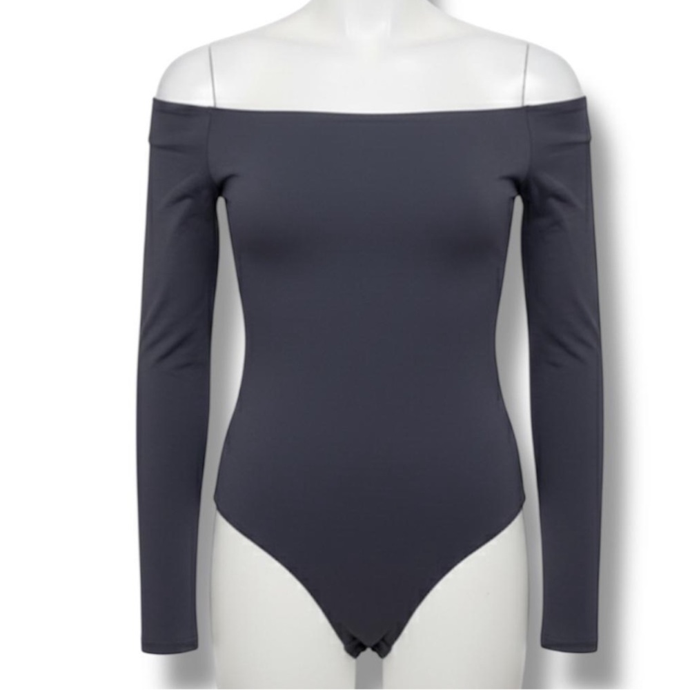 Babaton Off-Shoulder Long Sleeve Bodysuit